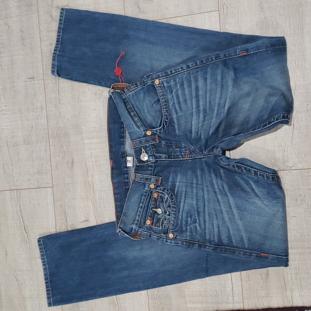 True religion mens straight jeans